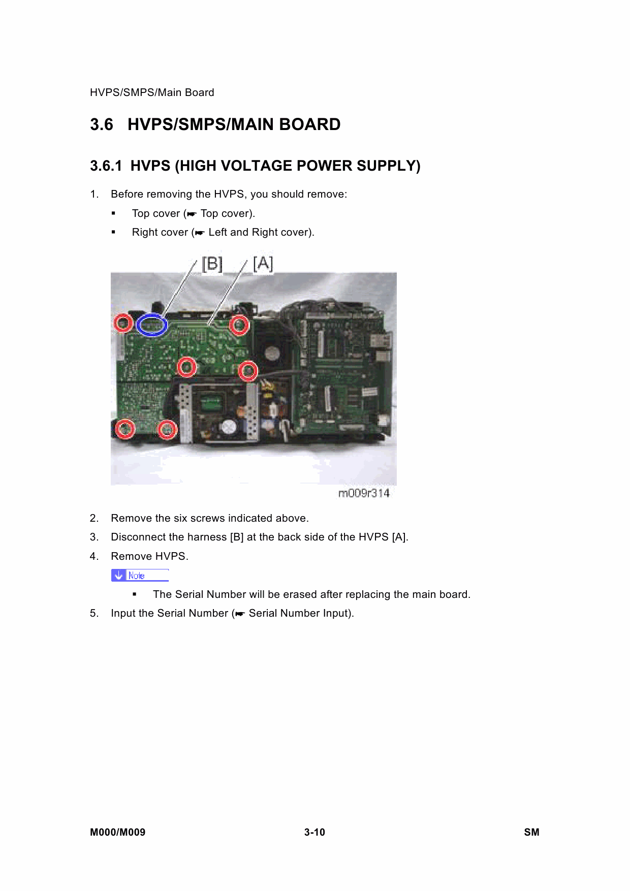 RICOH Aficio SP-3300DN 3300D M000 M009 Parts Manual-3